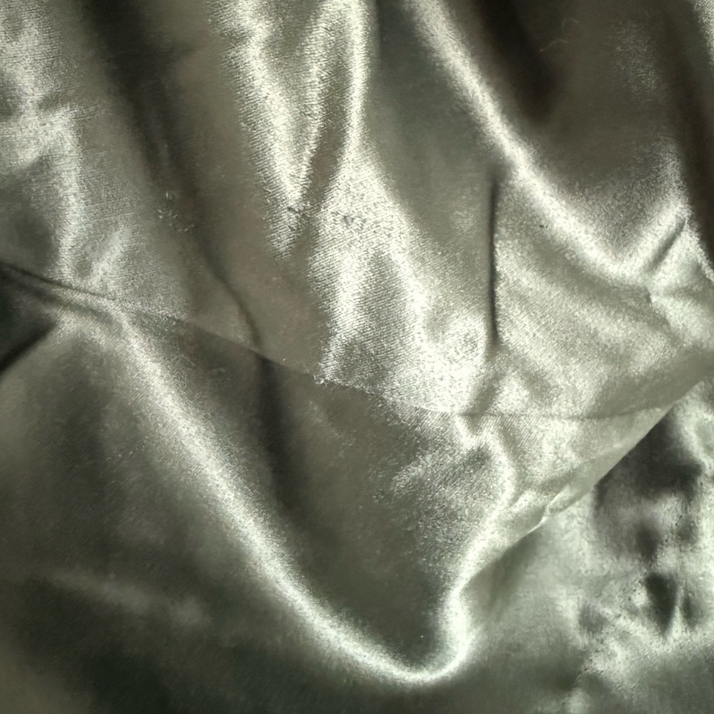 BHLDN Elegant Green One-Shoulder Dress - Picture 4 of 6
